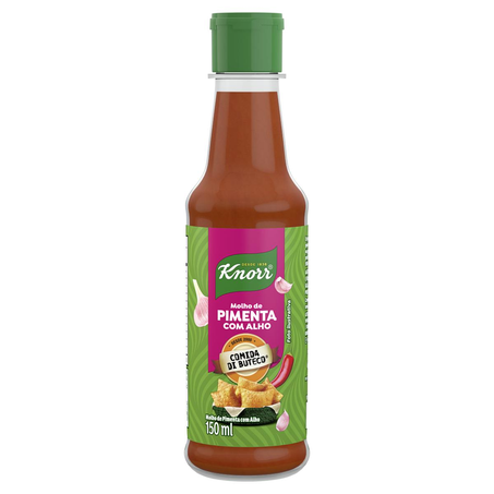 Molho de Pimenta Knorr 150ml - Com Alho