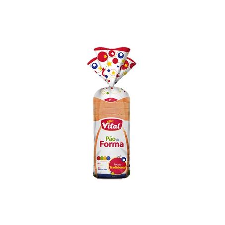Pao vital 500gr tradicional forma