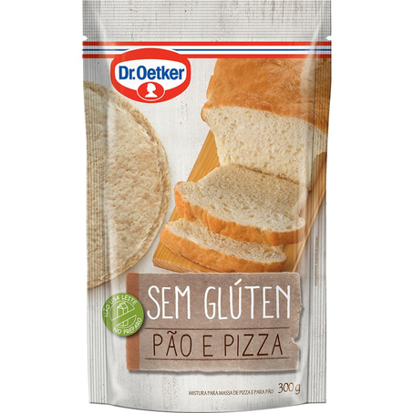 Mistura para Pão e Pizza Dr. Oetker 300g - Sem Glúten