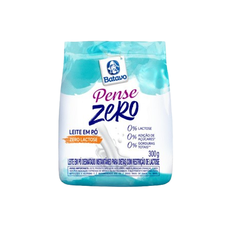 Leite po batavo pense zero lac desn 300g