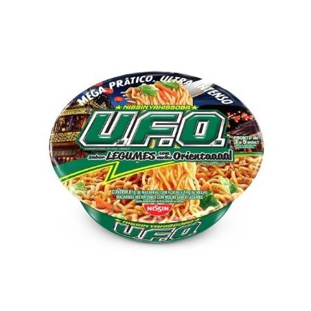 Massa inst ufo carne 95g nissin legumes oriental