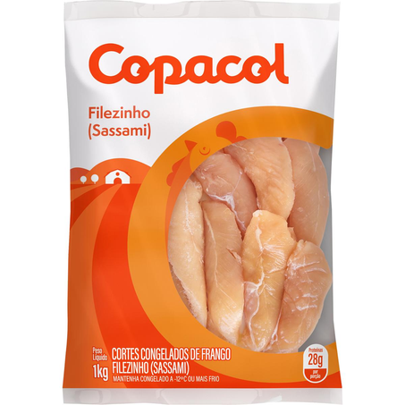 Filezinho Sassami Copacol 1kg - Congelado