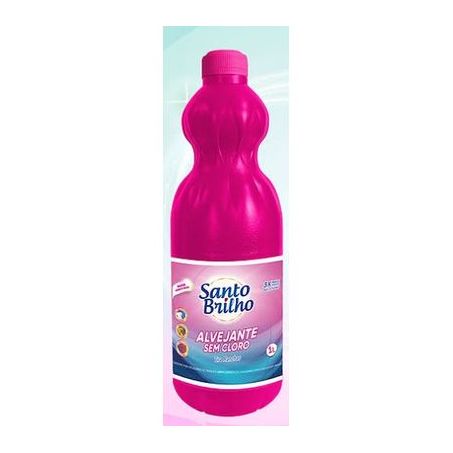Alvejante santo brilho s/cloro 1l