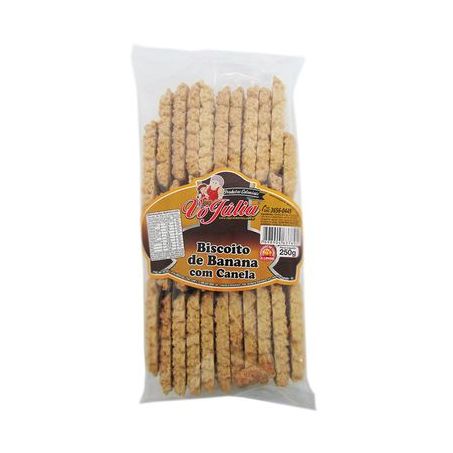 BISC VO JULIA BAN/CANELA 250G