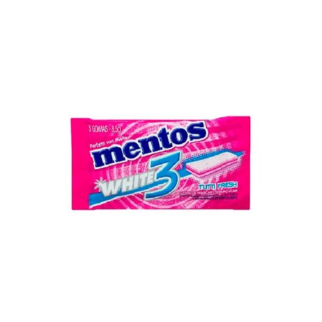 CHICLE MENTOS FRESH COOL WHITE PC 5 UN T