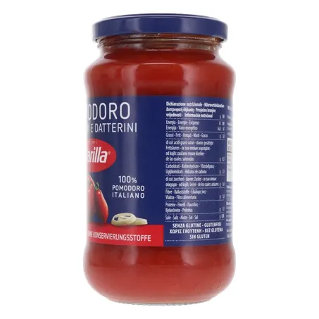MOLHO TOMATE BARILLA POMODORO E DATTERINI 400G 360-7