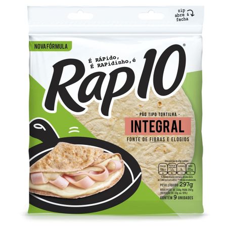 Tortilla rap10 integral 330g