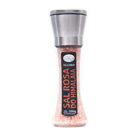 Sal Himalaia Villa Cerroni 200g Moedor Sal Grosso Rosa