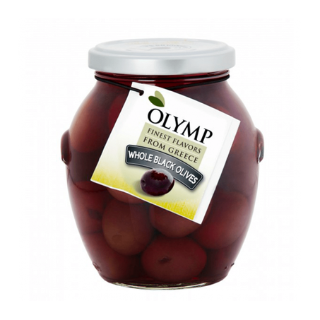 AZEITONAS OLYMP 200G PRETAS COM CAROCO
