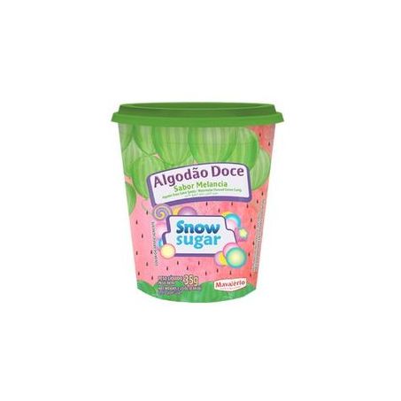 Algodão Doce Pote Melancia 20g