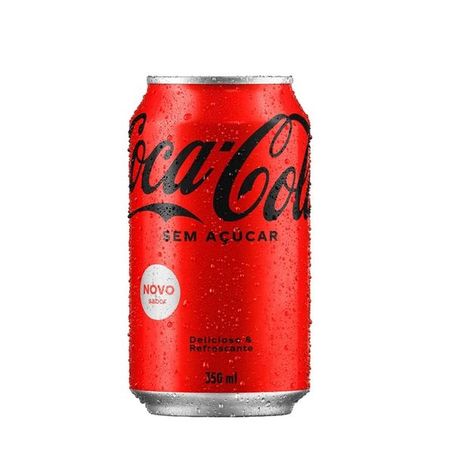 Coca Cola Refrigerante Sem Açúcar 350Ml Lata