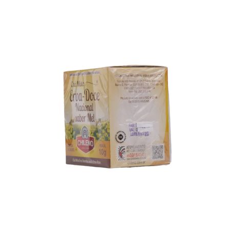 Chá Chileno Erva-Doce-Nacional e Mel Caixa com 10un - 10gr 360-10