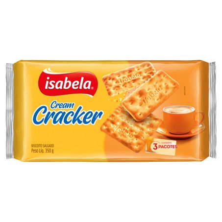 Biscoito isabela cream cracker 350gr