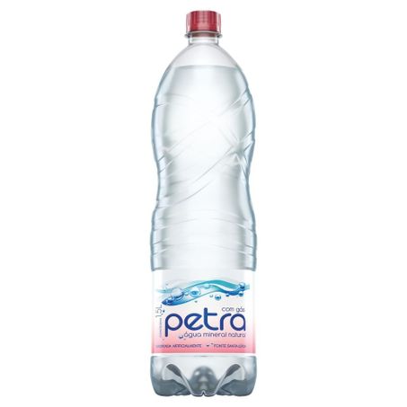 AGUA MIN.PETRA C/GAS PET 1,5L