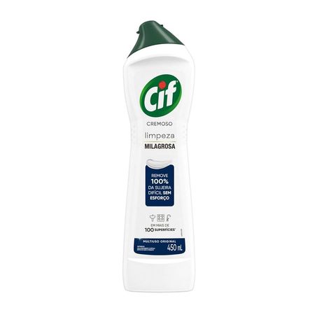 SAPONÁCEO CREMOSO CIF ORIGINAL 450ML