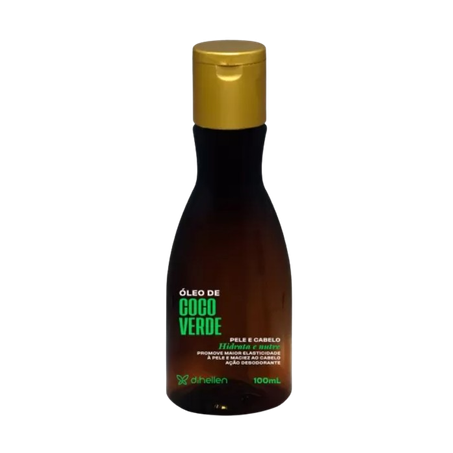 OLEO DE COCO VERDE DI HELLEN 100 ML               