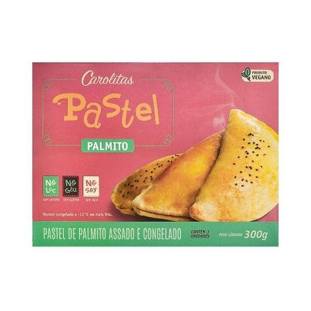 Pastel Carolitas Palmito sem Glúten 300g