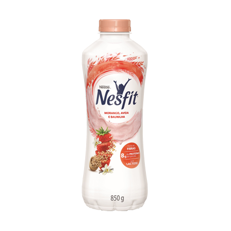 Iogurte nestle nesfit morango baunilha 850g