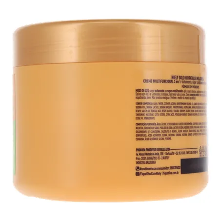 Creme de Tratamento Niely Gold Água de Coco 430g 360-13