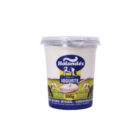 Iogurte Integral Holandês Natural 500G
