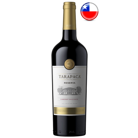 VINHO CHILE TARAPACA RESERVA CABERNET SAUVIGNON 75