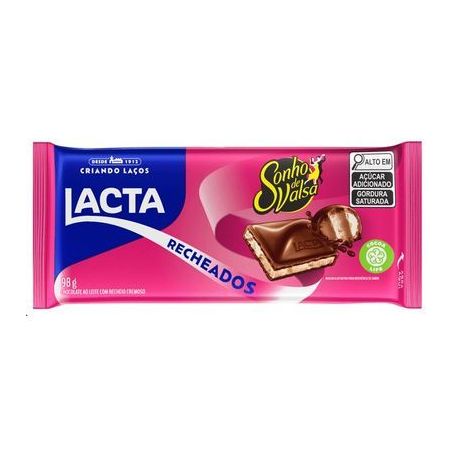 CHOC LACTA RECHADOS 98G SONHO DE VALSA