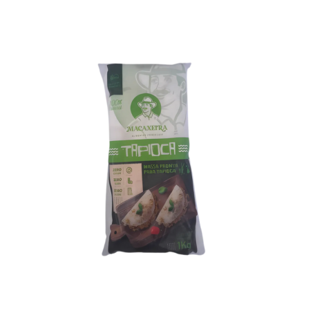 TAPIOCA NATURAL MACAXEIRA 1KG