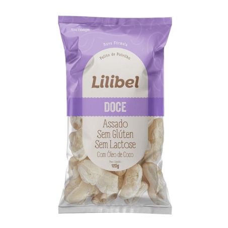 Biscoito palito polvilho doce lilibel 120g