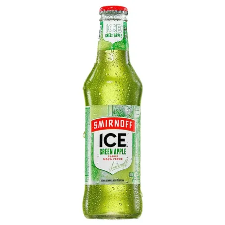 VODKA SMIRNOFF ICE GREEN APPLE 275ML