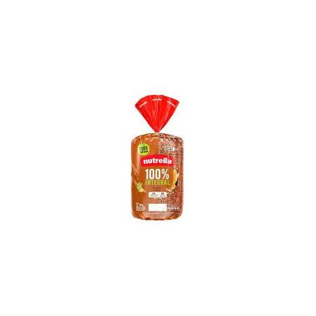 Pao nutrella 100 integral 550g