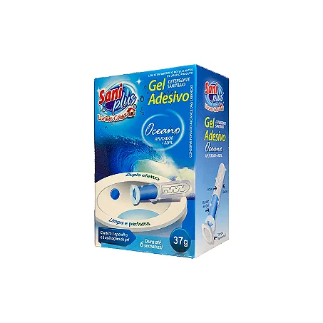 Deterg Sanit Saniplus 40g Gel Adesivo Ap Oceano