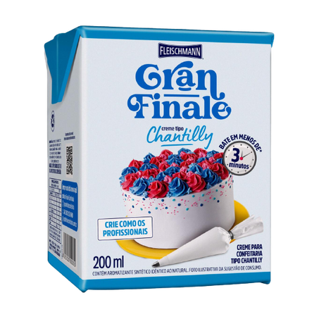 CHANTILLY FLEISCHMANN GRAN FINALE 200ML TP
