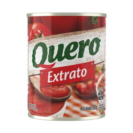 Extrato de tomate quero lt 350g