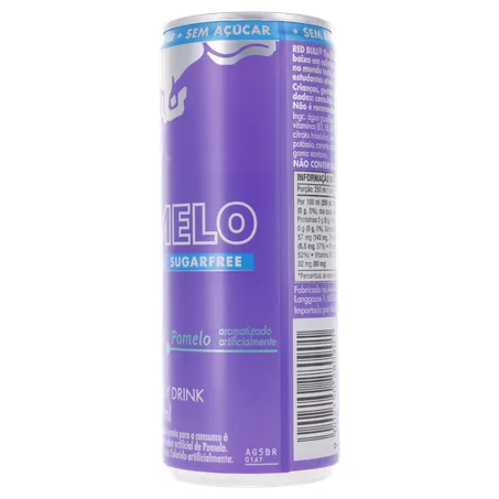 Energético Red Bull S/Ac Pomelo Lt 250ml 360-7
