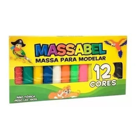 MASSINHA MODELAR 180G MASSABEL