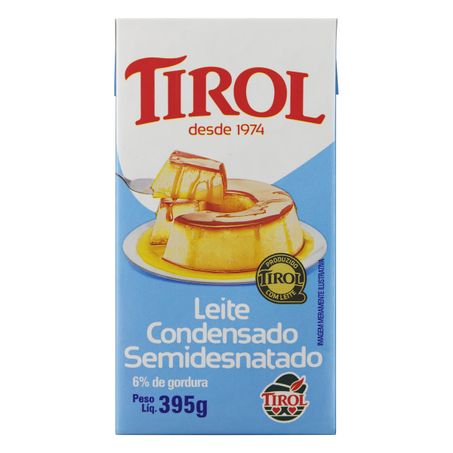 LEITE CONDENSADO SEMIDESNATADO TIROL