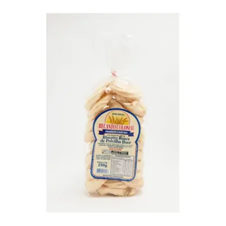 BISCOITO RECANTO COLONIAL 250G POLV DOCE