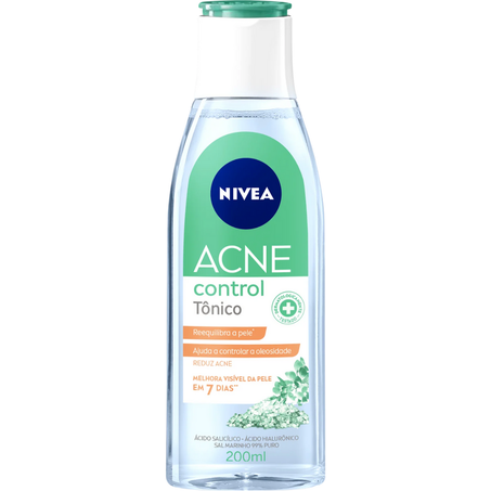 Tônico facial control acne nivea 200ml