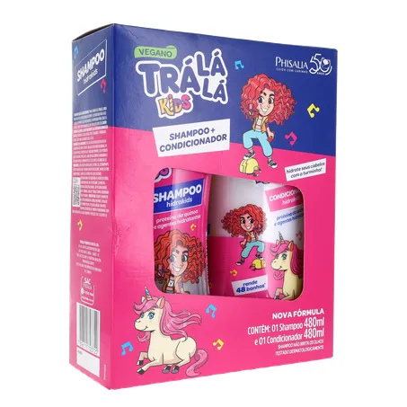 Kit Tra La La Kids Hidrakids Shampoo Condicionador Kit 1UN 360-33