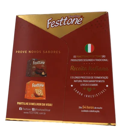 Panettone Festtone Trufado Brigadeiro 500G 360-28