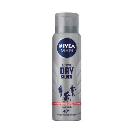 DESOD NIVEA 150ML AERO MEN SILVER PROT