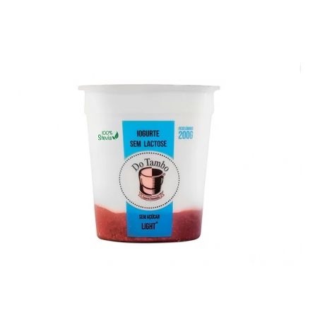 IOGURTE DO TAMBO SEM LACTOSE MORANGO 200G