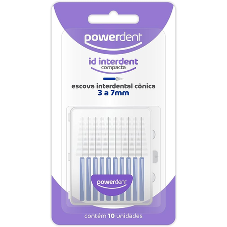ESCOVA DENTAL POWERDENT INTERDENTAL CONICA*