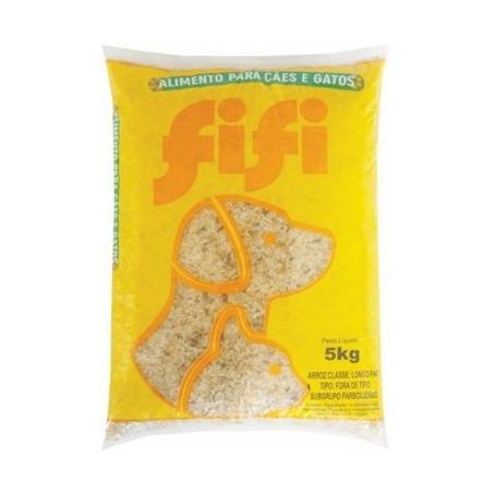 Arroz Fifi cães e gatos pacote 5KG