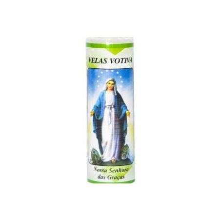 Velas santa cruz votiva nossa senhora das graças