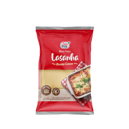 Massa para Lasanha Bontraz 500G