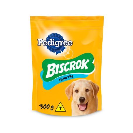 Petiscos para Cães Filhotes Pedigree Sabor Leite Pacote 300gr