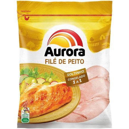 Filé de peito aurora pacote 1kg