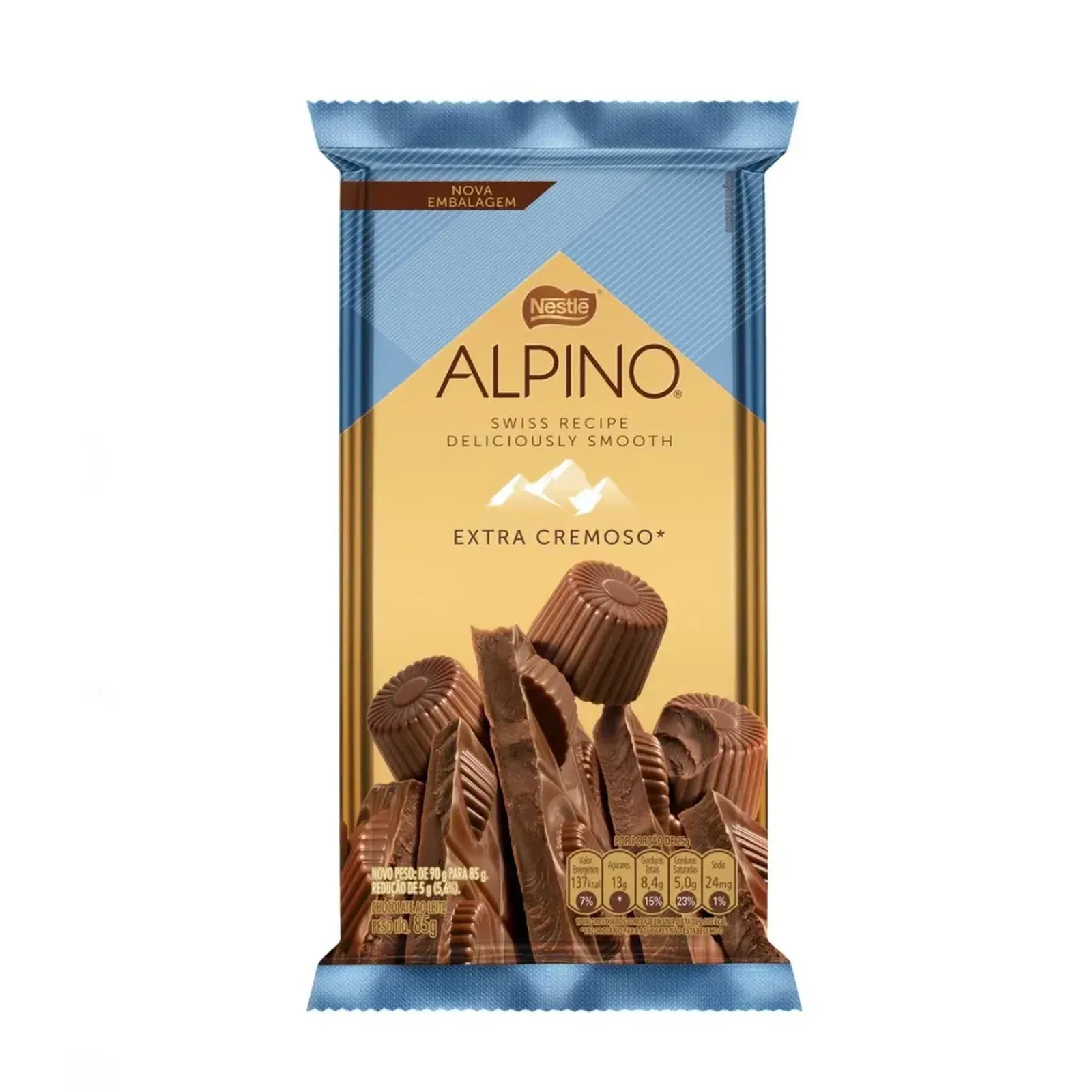 Super Corrêa - Chocolate Nestle 85g Alpino
