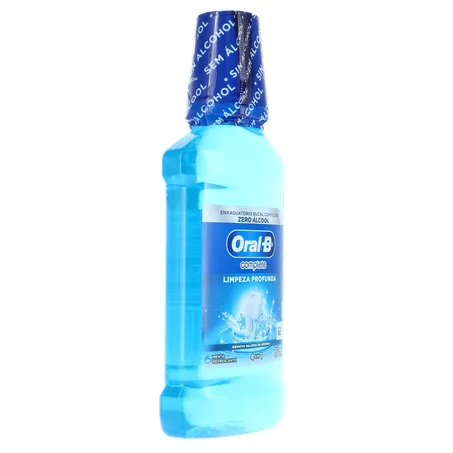 Enxaguatório Bucal Oral-b Menta Refrescante com Flúor Zero Álcool Frasco 250ml 360-31